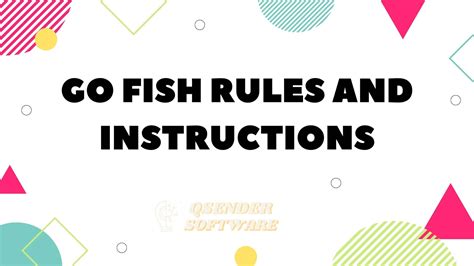 Official Go Fish Rules .